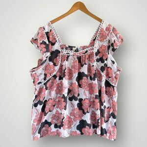 🎉5 for $45🎉 Cato top blouse shirt size 22W/24W